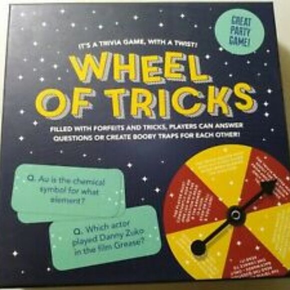 Wheel of Tricks Trivia Game - Picture 1 of 1